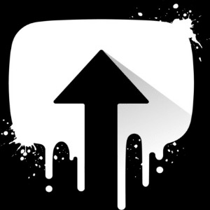 Avatar of in the black media, an icon of a of the youtube icon, a smoothed rectangle 